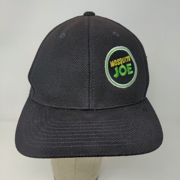 Mosquito Joe Mens FlexFit Hat Black Stretch Embroidered Logo Pest Control - Picture 3 of 10